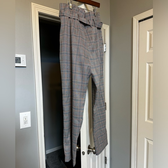 Paper bag plaid pant - Picture 6 of 6